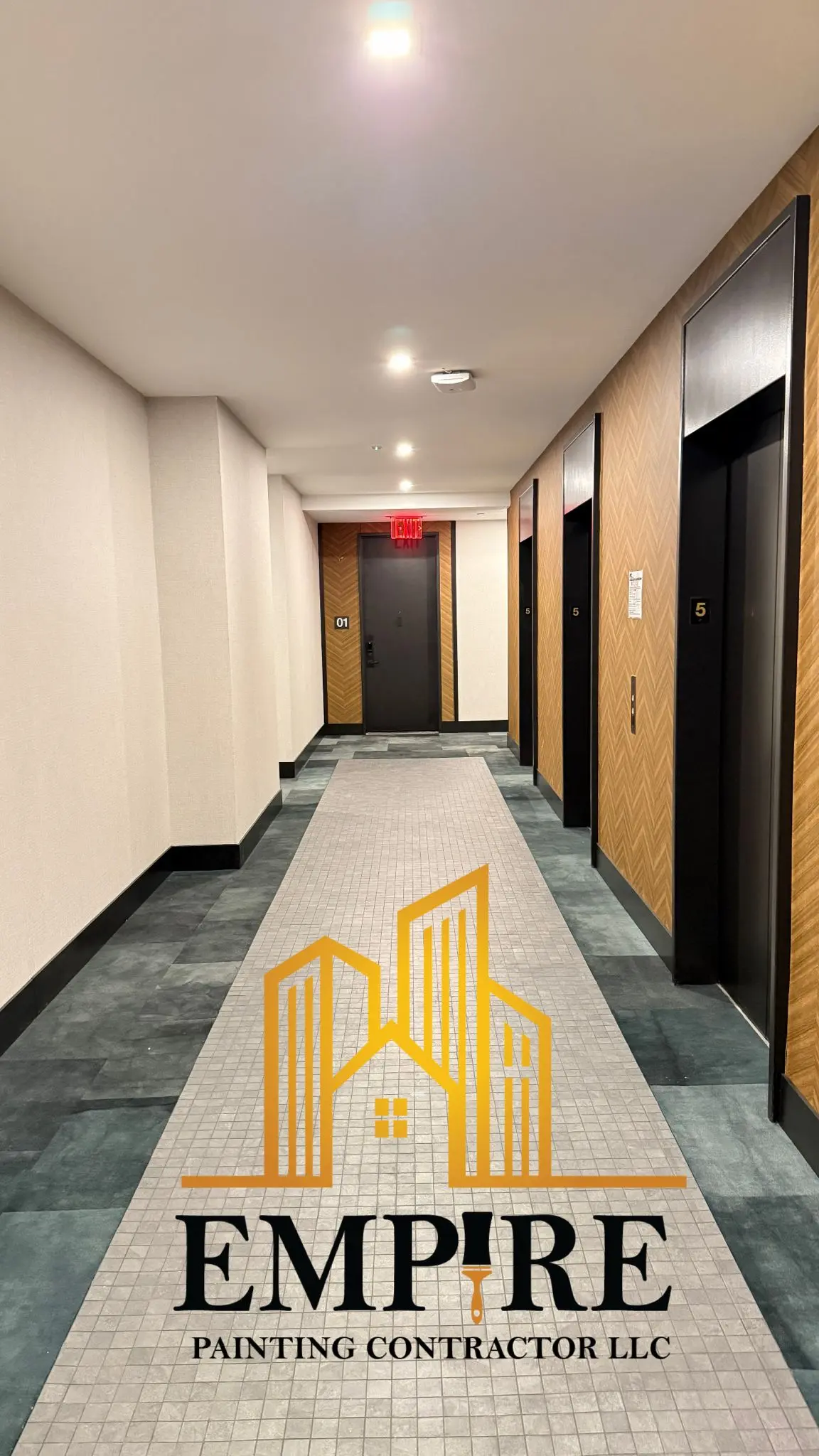 95 Wall St, New York - 27-Floor Renovation: new walls, carpentry & paint
